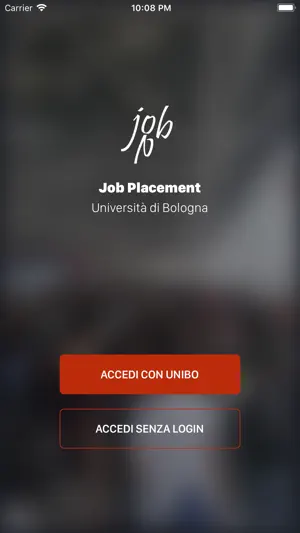 Job Placement Unibo screenshot 1
