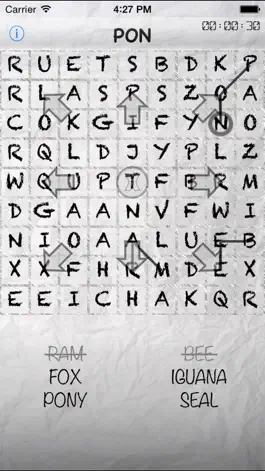 Game screenshot words search Z apk