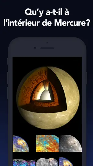 Capture d'écran de Solar Walk Ads+: Planètes 3D sur iPhone 5