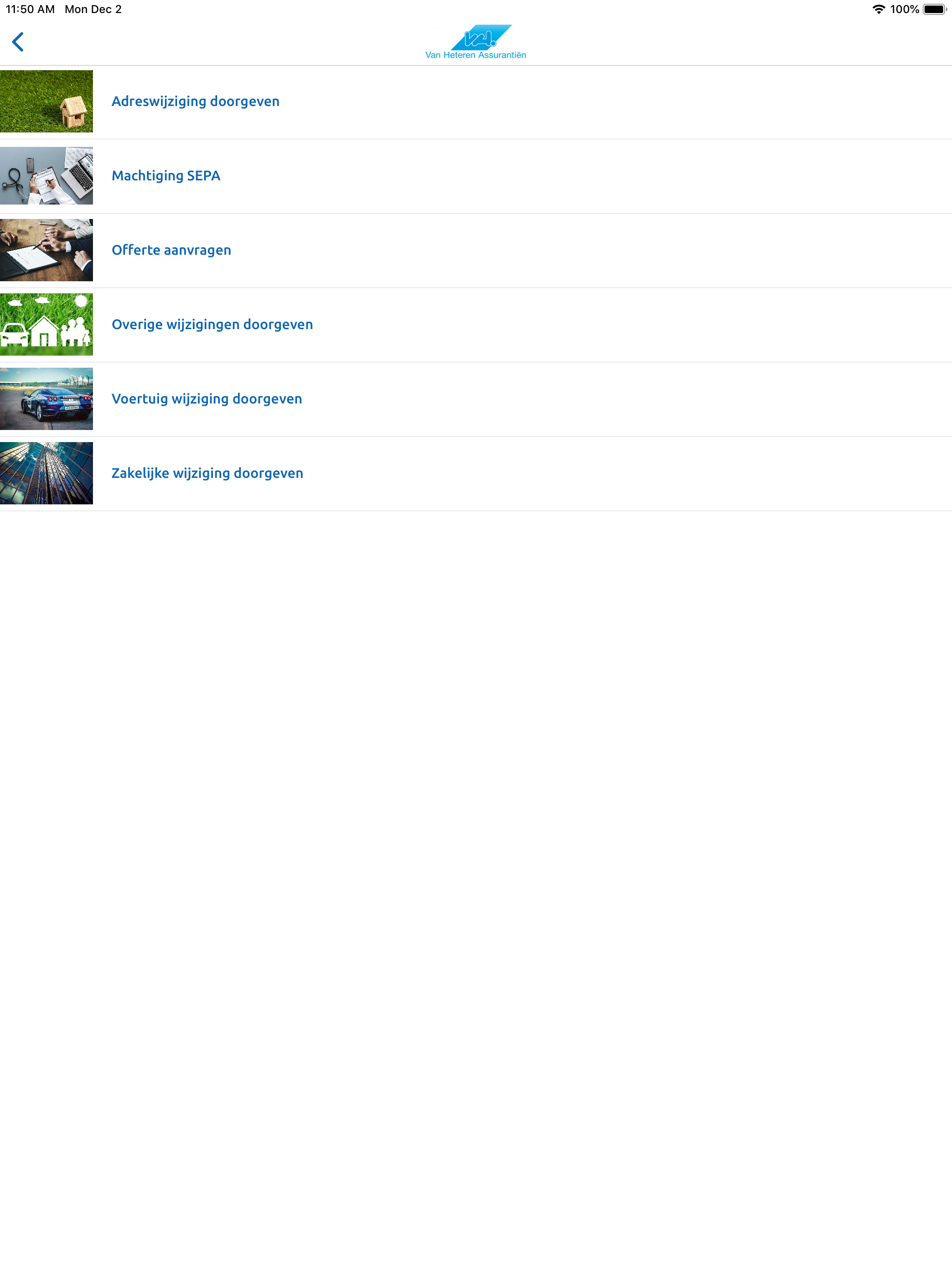 Van Heteren Assurantiën screenshot 7
