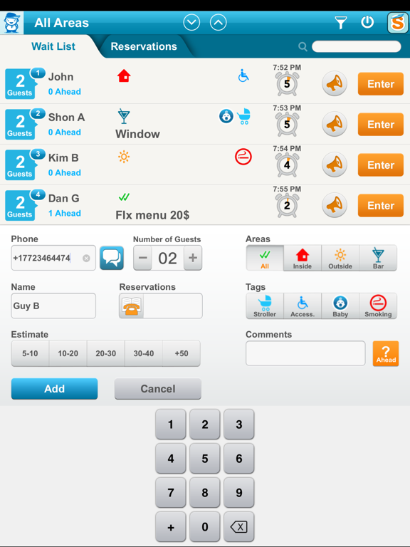 Screenshot #5 pour SKEEPER Attendant