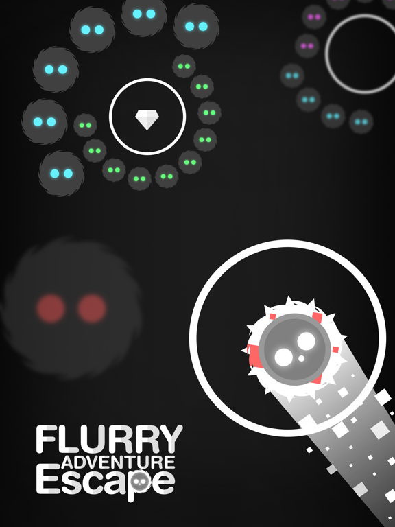 Screenshot #4 pour Flurry Adventure - tap to dash