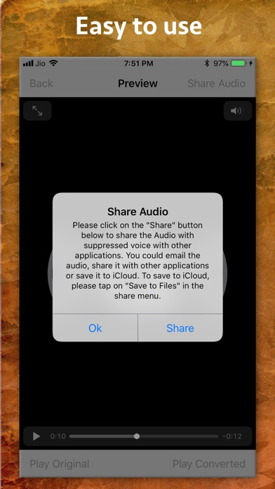 Music Vocals Reducer Screenshot