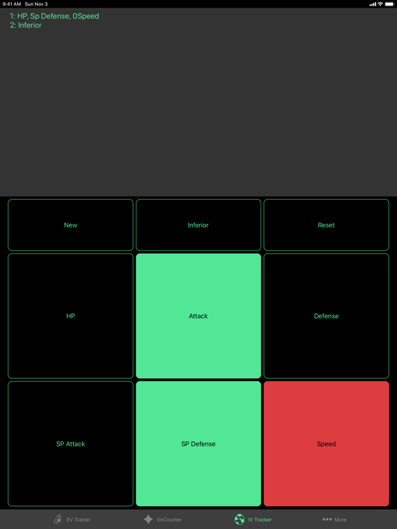 Ivy: Stats Tracker iPad screenshot 4 - Utilities app