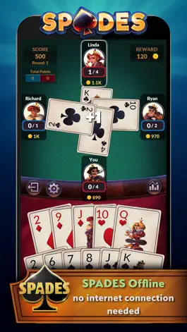 Game screenshot Spades - Offline mod apk