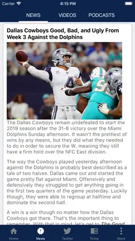 Game screenshot UltimateFan: Dallas Cowboys apk
