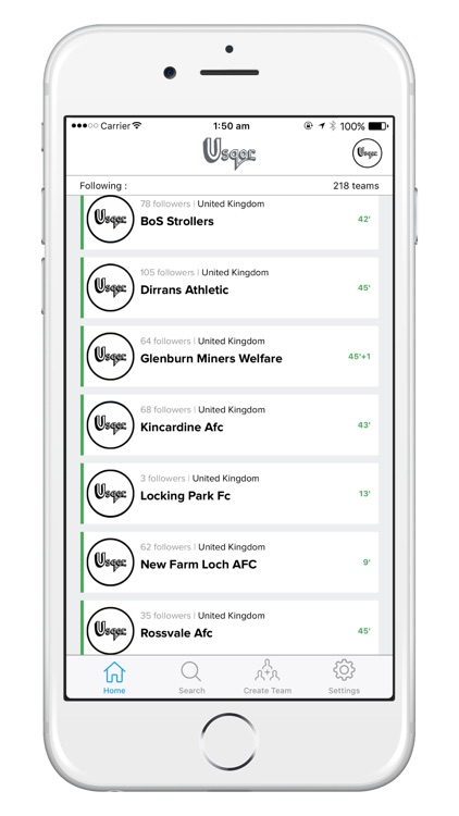 Usqor - Live Scoring App