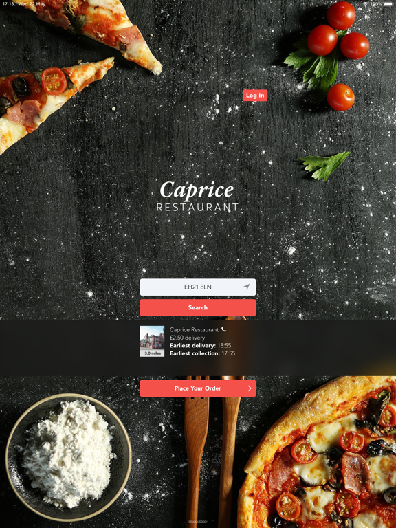 Screenshot #4 pour Caprice Restaurant