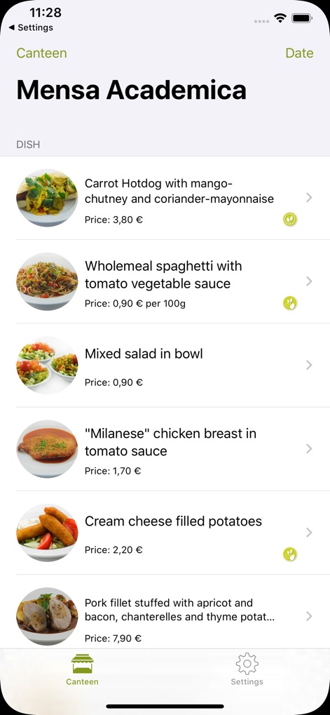 Mensa UPB - Food & Drink App | MWM