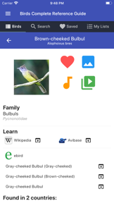 Birds Complete Reference Guide screenshot