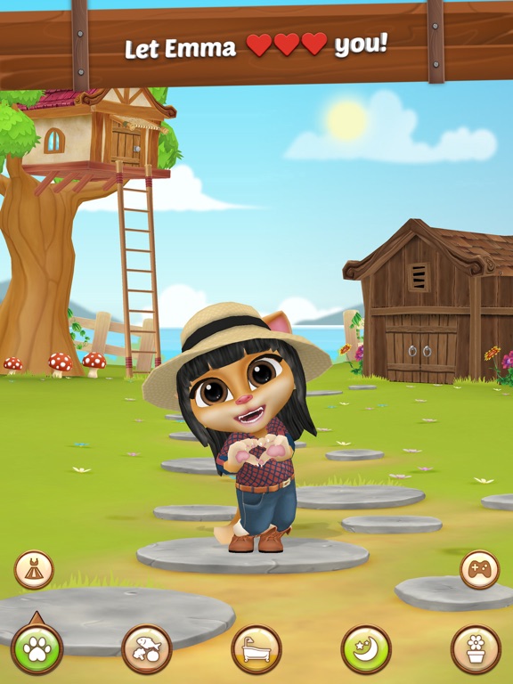 Emma the Gardener: Virtual Pet iPad screenshot 6 - Games app