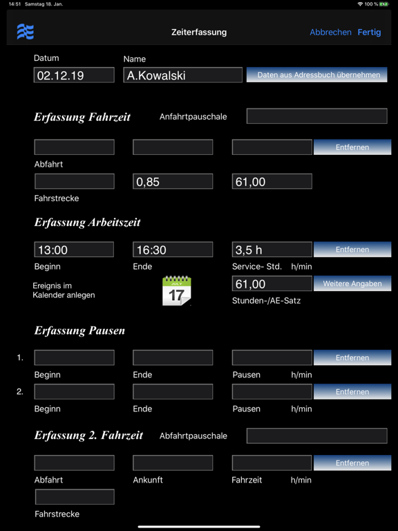 Screenshot #6 pour MEiAPPS Montagebericht