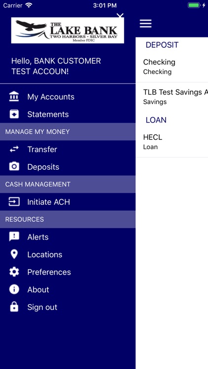 The Lake Bank - MobileBanking