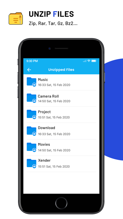 Zip Unzip & RAR File Extractor screenshot 3
