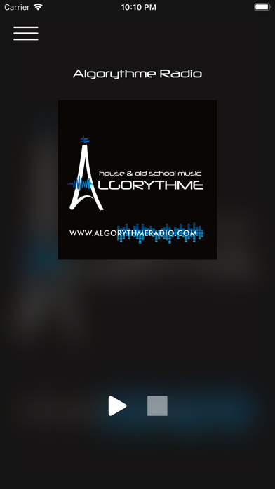 Algorythme Radio Screenshot