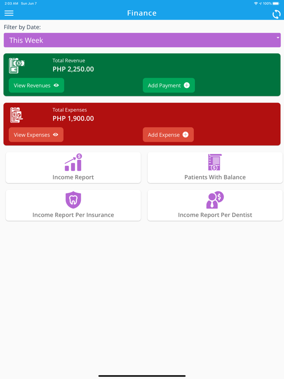 My Dental Clinic iPad screenshot 6 - Medical app