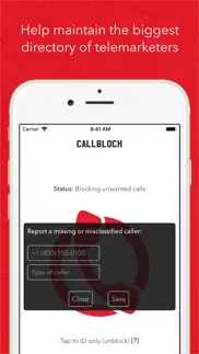 How to cancel & delete callblock 3