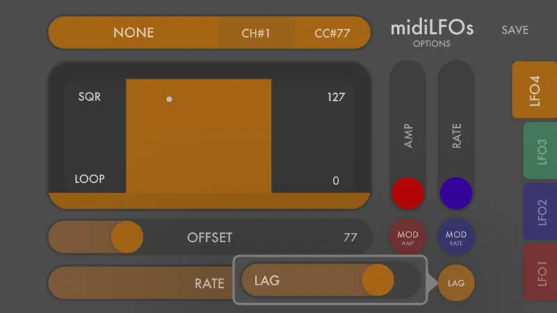 midiLFOs - midi modulator screenshot 4 of 4