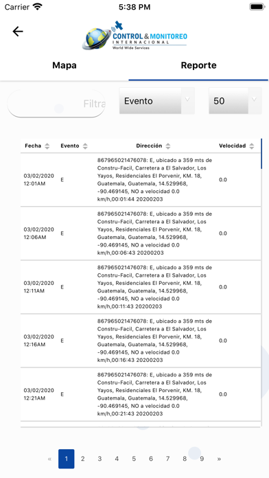 App screenshot