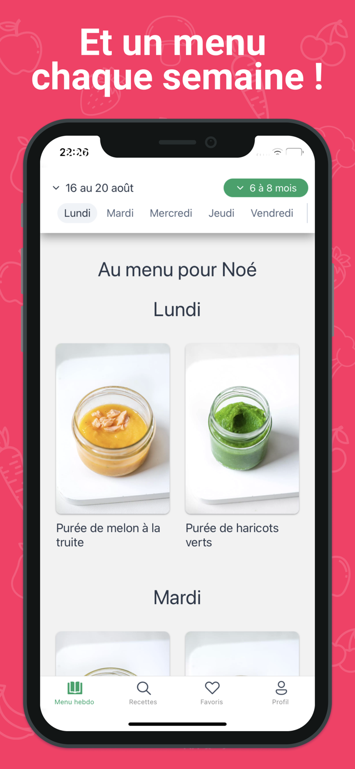 Cuisinez pour bébé