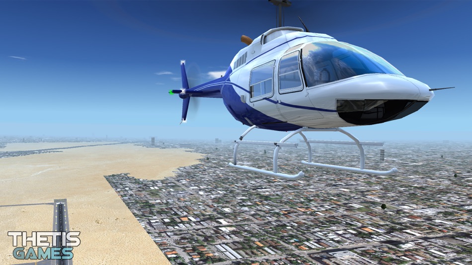#5. Helicopter Simulator 2018 (iOS) 由: Thetis Consulting
