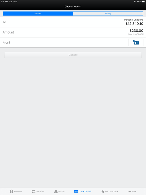 Southeast Financial CU iPad screenshot 7 - Finance app