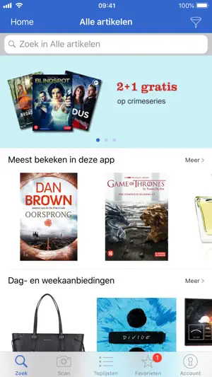 Zoek & Scan-app voor bol.com screenshot 1