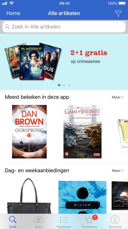 Zoek & Scan-app voor bol.com