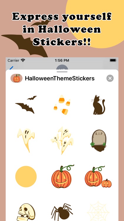 Halloween Theme Stickers