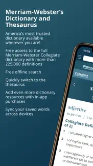 merriam-webster dictionary iphone screenshot 1