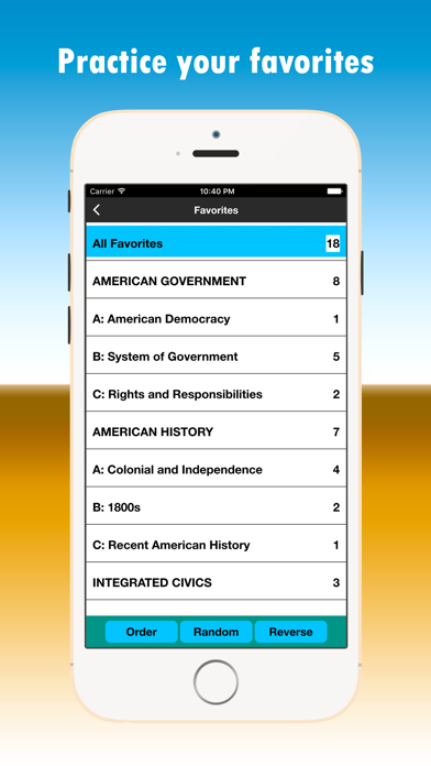 Screenshot #3 pour US Citizenship Test Now