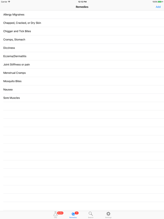 Screenshot #6 pour My Essential Oil Remedies Lite