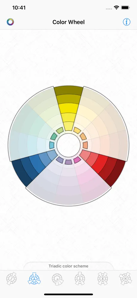 Color Wheel - Basic Schemes