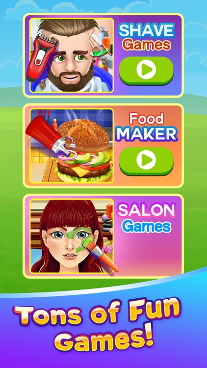 Shave Salon Cooking Games
