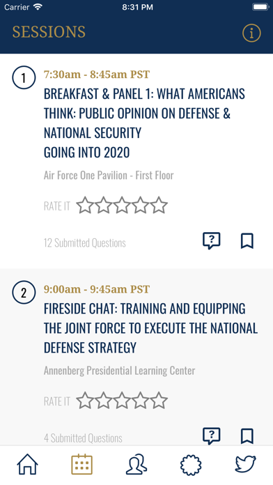 Reagan National Defense Forum Screenshot
