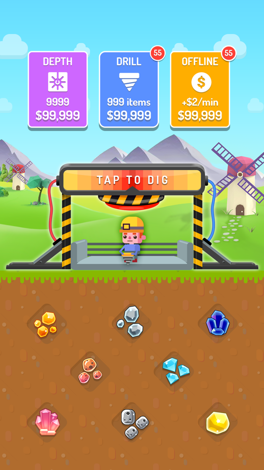 #1. Dig Master (iOS) 由: Plexonic Games