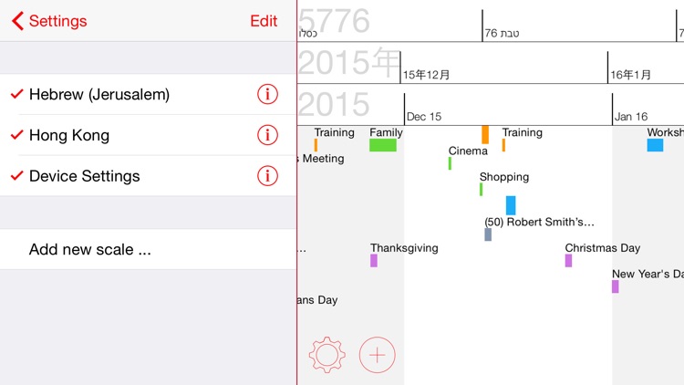CoCoCal - Timeline Calendar screenshot-4