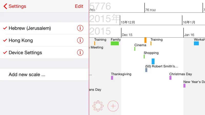 CoCoCal - Timeline Calendar screenshot 5 of 10