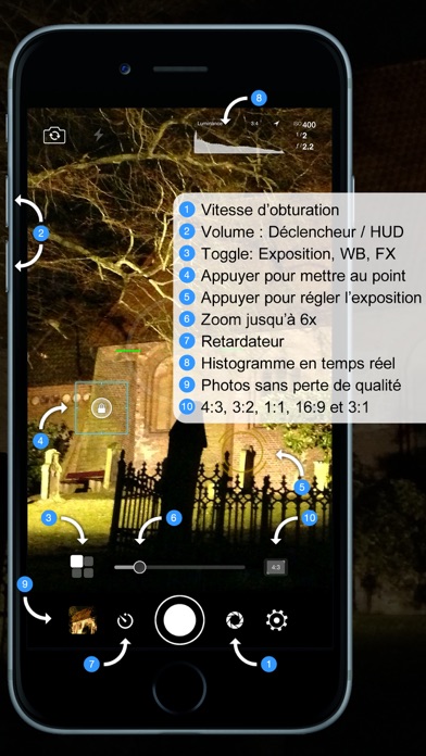 Screenshot #2 pour Night Camera HD