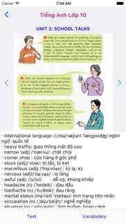 tieng anh lop 10 - english 10 iphone screenshot 4