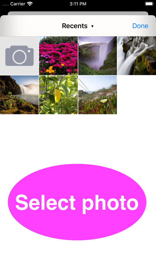 #3. Digital Photo Frame (iOS) Podle: Kazuya Fujita