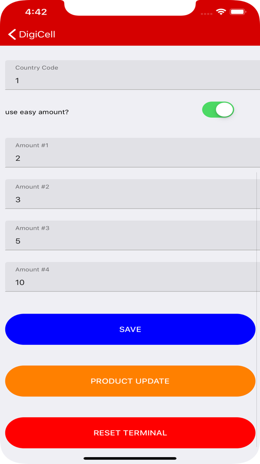 #4. Digicel TopUp App (iOS) Ved: Emida Inc.