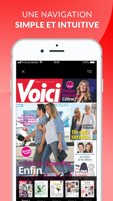 Voici: le magazine people Screenshot