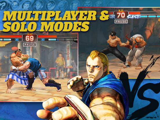 Street Fighter IV CE iPad app afbeelding 6