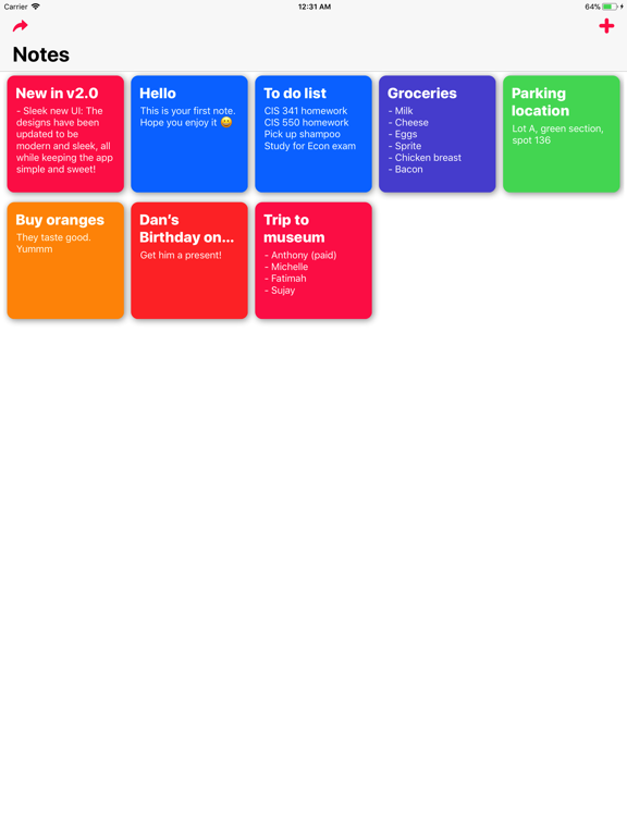 Screenshot #4 pour Note Box (Minimalistic Notes)