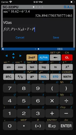 Calculator SC-323PU screenshot 2