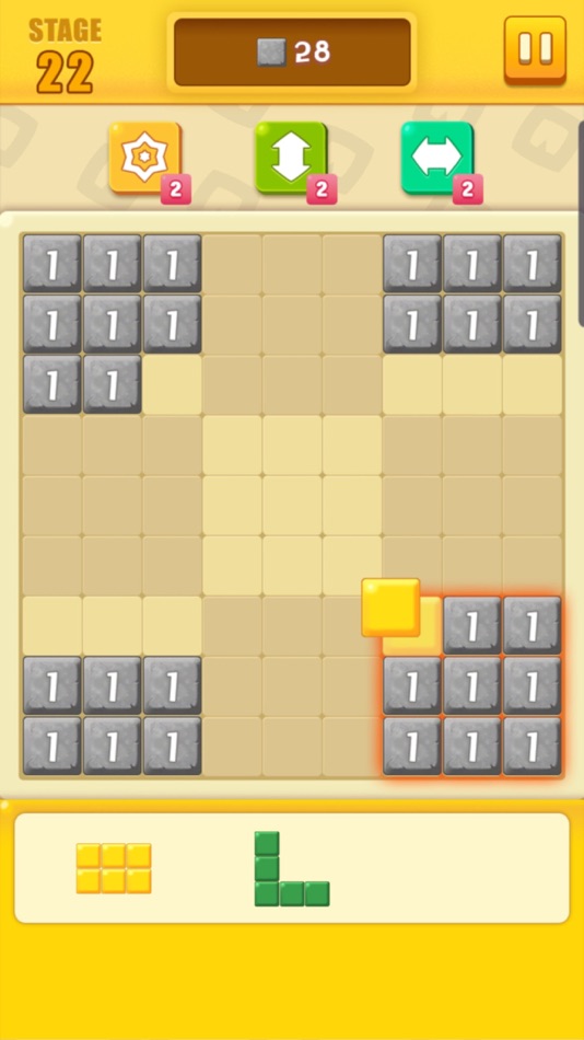 #2. Block Cross Puzzle (iOS) By: MOBIRIX