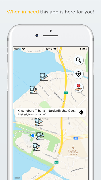 Toilets in Stockholm Screenshot