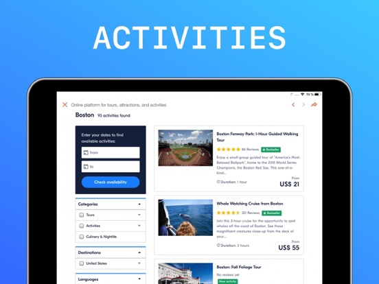 Boston Travel Guide . iPad screenshot 6 - Travel app