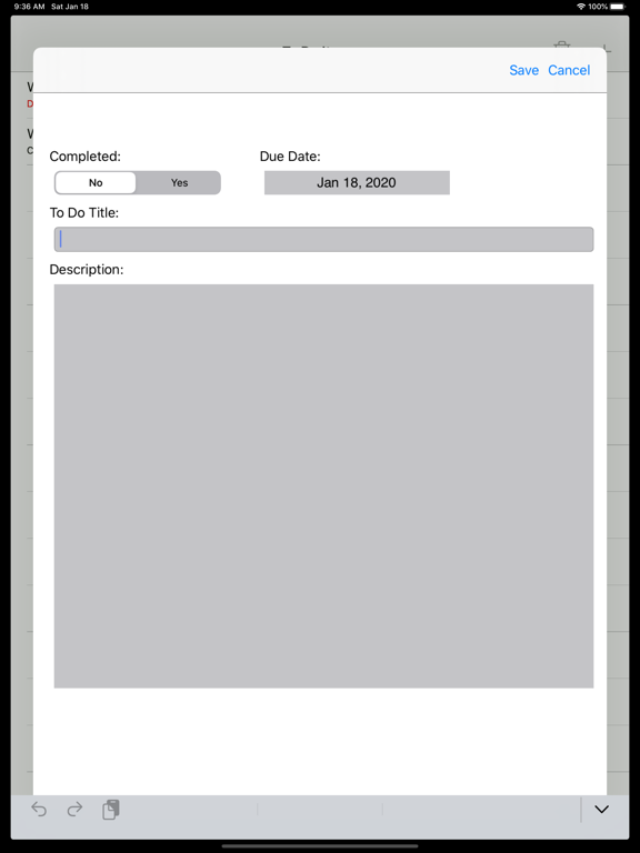 Screenshot #5 pour TrackMyToDo